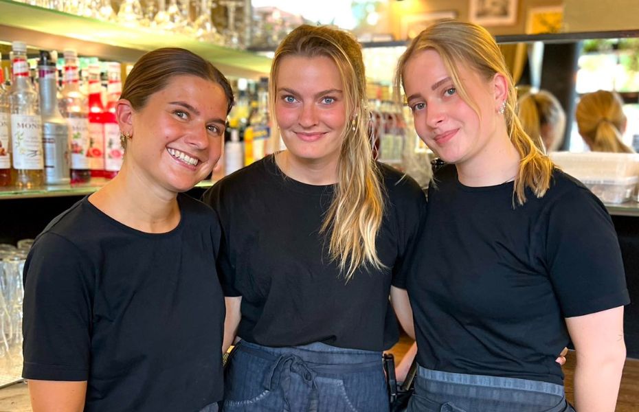 Tjenere på Caféministeriet i Aalborg