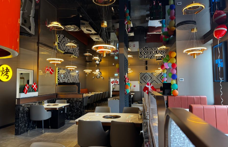 Oyisi sushi og japansk barbeque i Aalborg