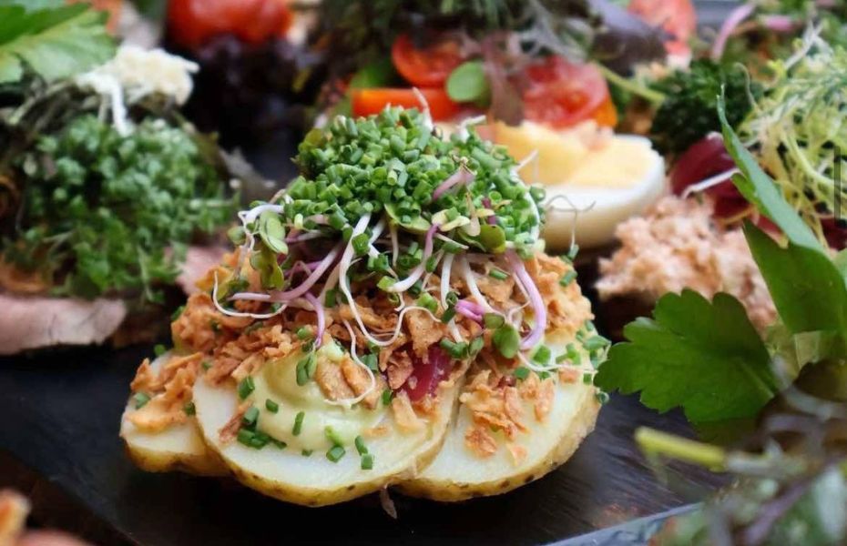 Salling Rooftop (Smørrebrød i Aalborg)