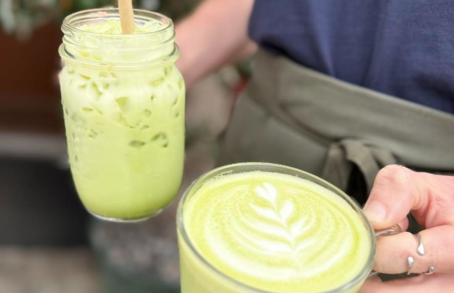 Penny Lane Café Aalborg matcha latte